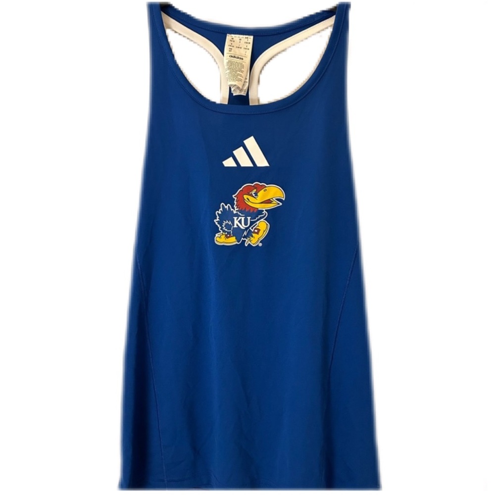 Kansas Jayhawks adidas tank top
